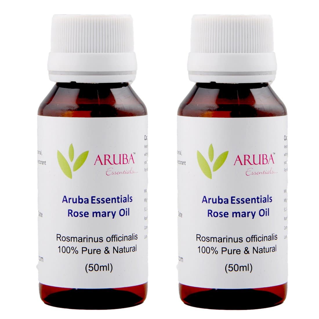 ARUBA Essentials Rosemary Oil 100% Undiluted 100 ml