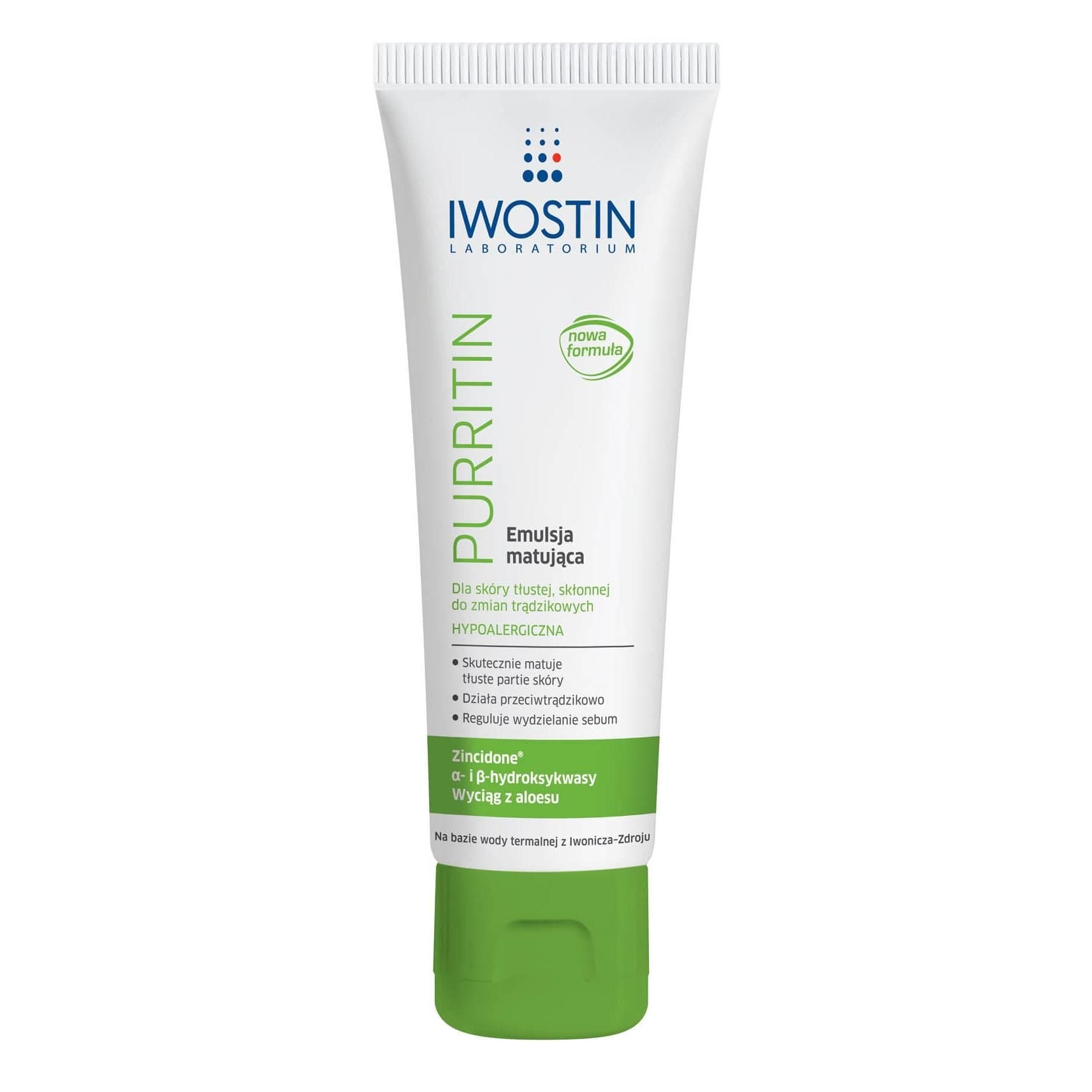 Iwostin Purritin Mattifying Emulsion 40ml