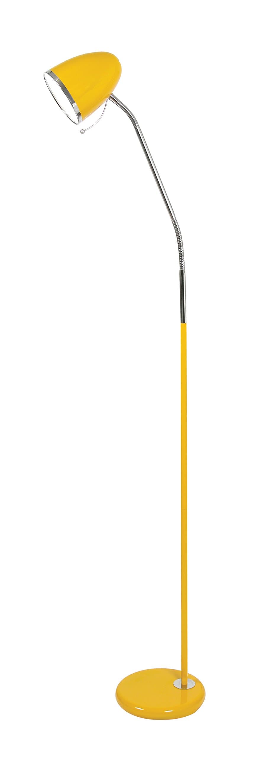 Oaks Lighting Madison Floor Standard Yellow, Metal