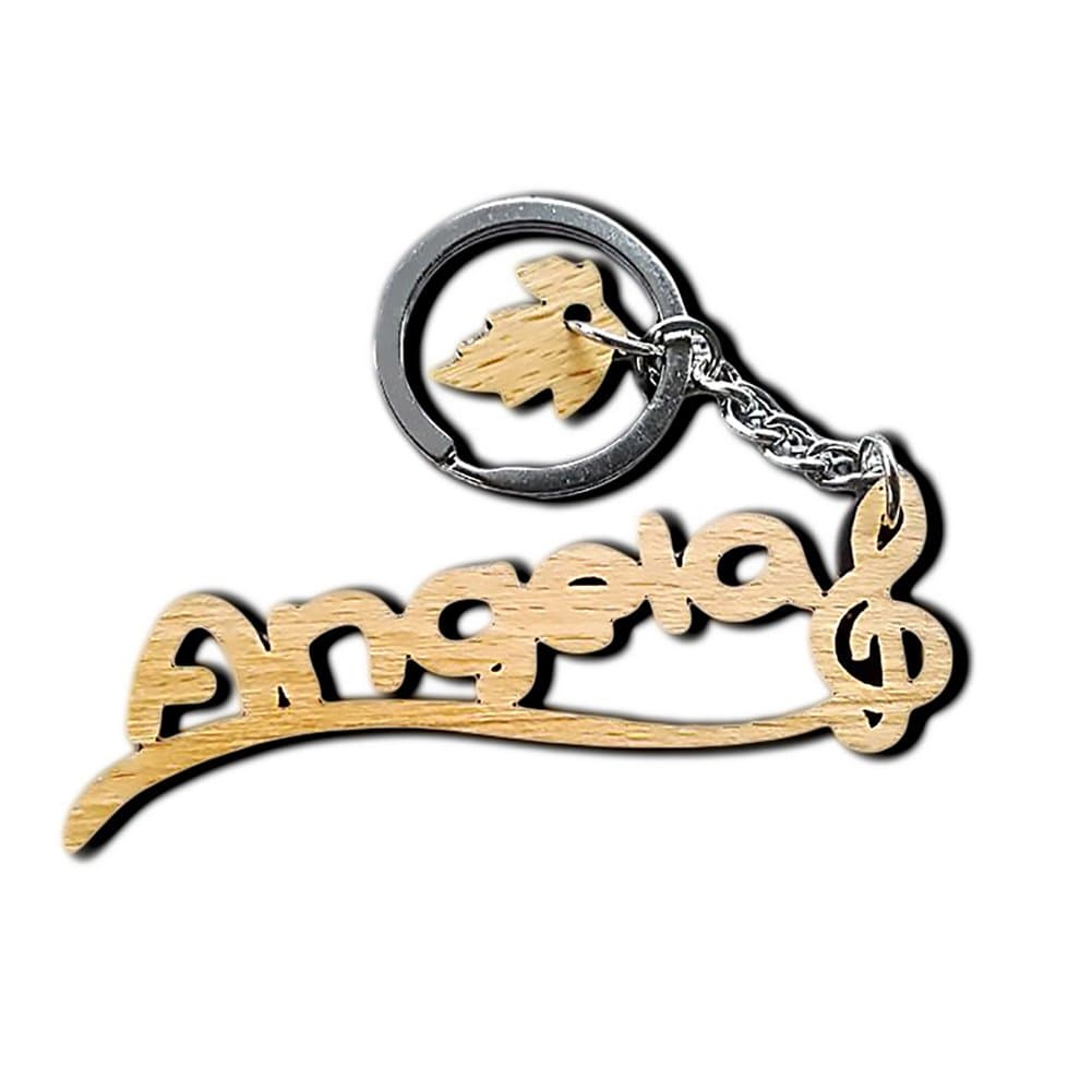 Personalized Key Chain,Name Wooden keychain,Custom Keychain with letters(1-8 letters)