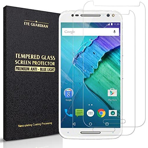 (Pack of 2) Moto X Pure Edition Screen Protector, Awaski HD Clear Anti-Bubble Tempered Glass Screen Protector for Motorola Moto X Pure Edition/X Style, Lifetime Replacement Warranty