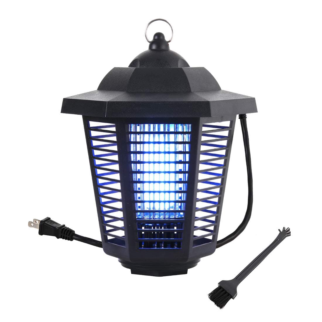 SPICA Insect Killer Bug Zapper Indoor Outdoor, Lantern Shape Electronic Insect Trap 3U Lamp Mosquito Fly Moths Wasp Pest Gnats Killer in Bedroom Kitchen Dining Living Room