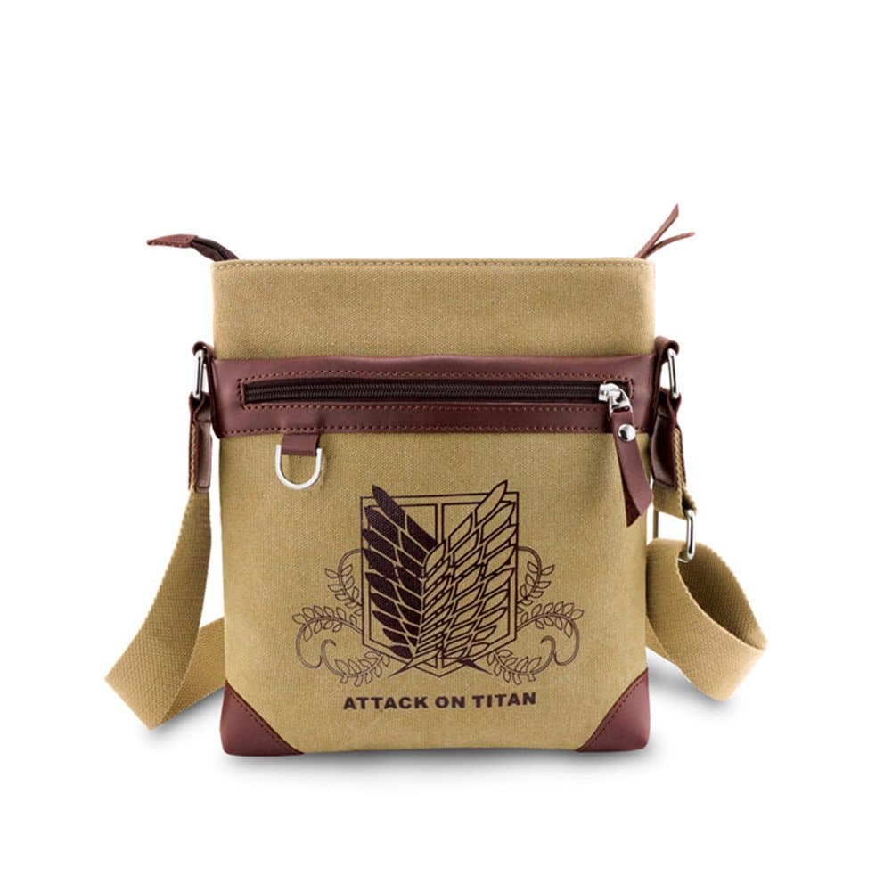 Smart Rabbit New Arrival Anime Shingeki no Kyojin Canvas Shoulder bag Cosplay School Bag