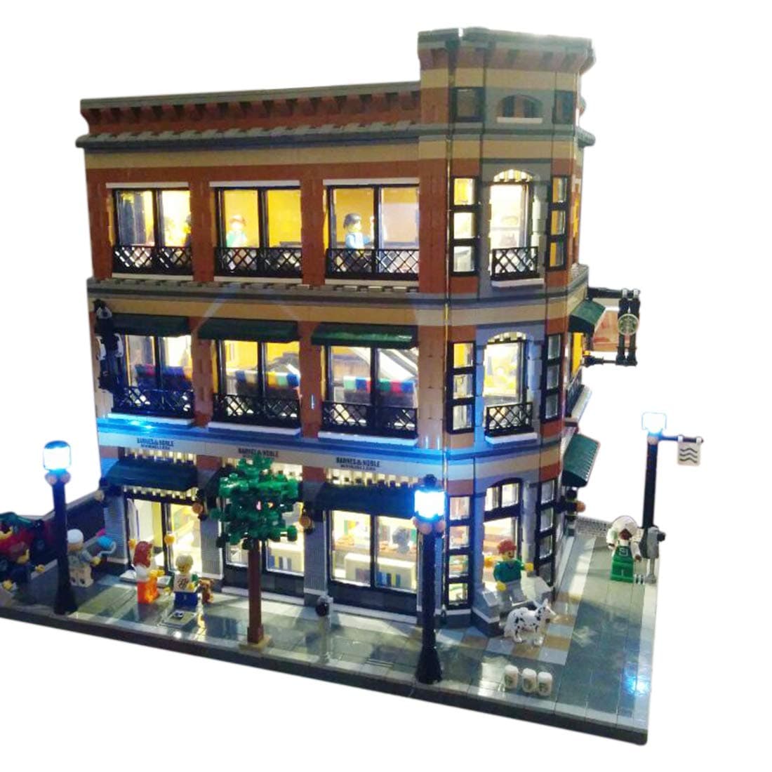 DOSGO Light Kit for Lepin Starbucks Bookstore Building Blocks Model - Led Light Set Compatible With Lego 15017 (Note: NOT Included The Model)