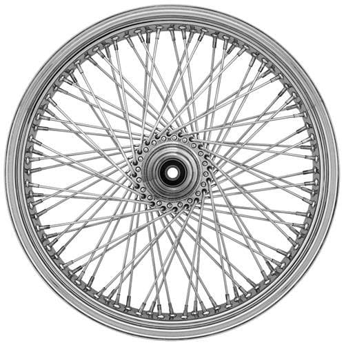 Ride Wright Wheels Inc Omega 80 Spoke 18x3.5 Front Wheel (Dual Disc), Position: Front, Rim Size: 18 04838-845-OM-T