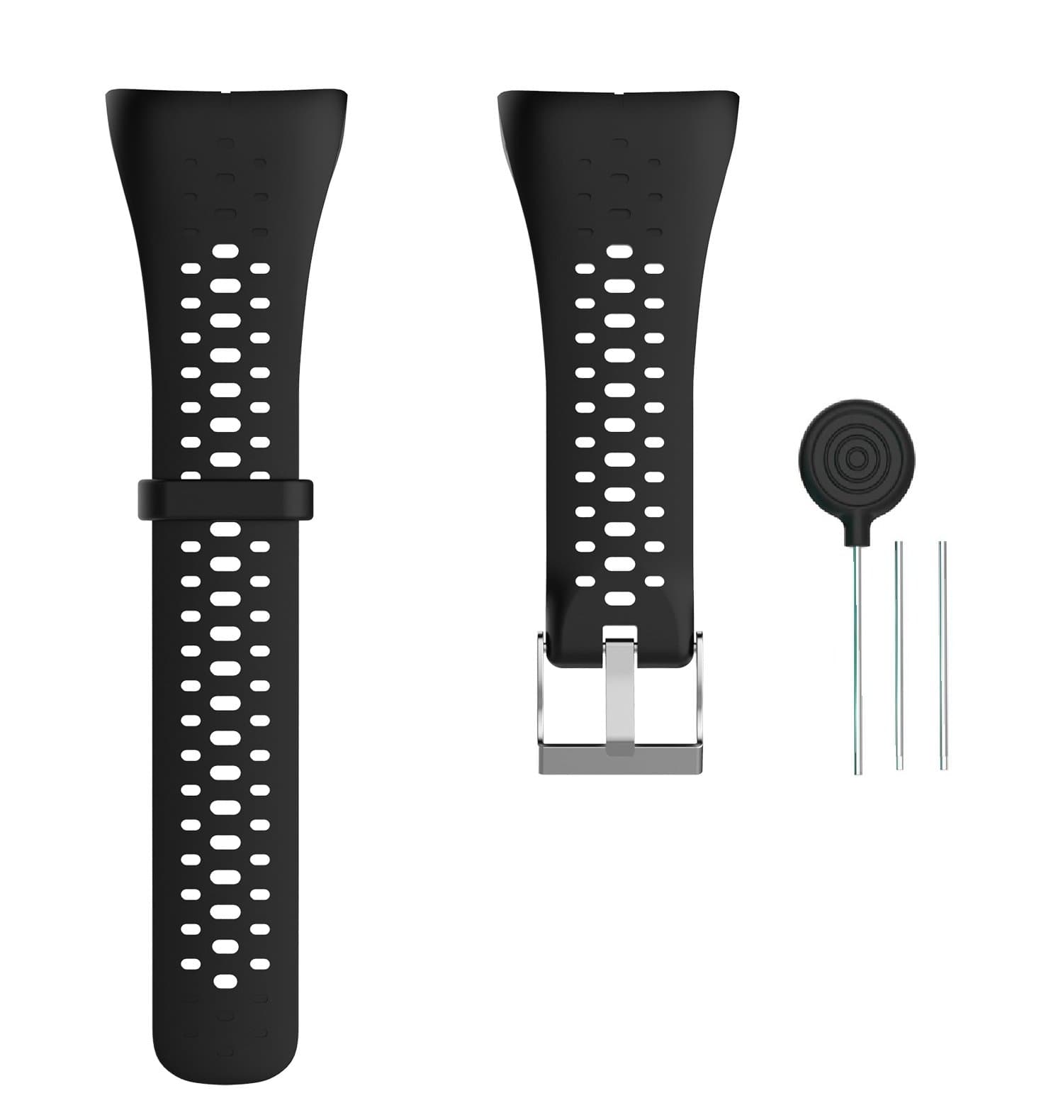 Waekethy Strap for Polar M430/M400, Adjustable Silicone Replacement Strap Compatible with Polar M400/Polar M430