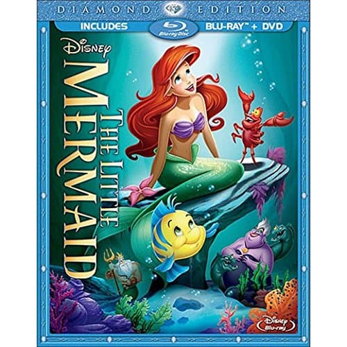 The Little Mermaid Blu-Ray 2013 Diamond Edition