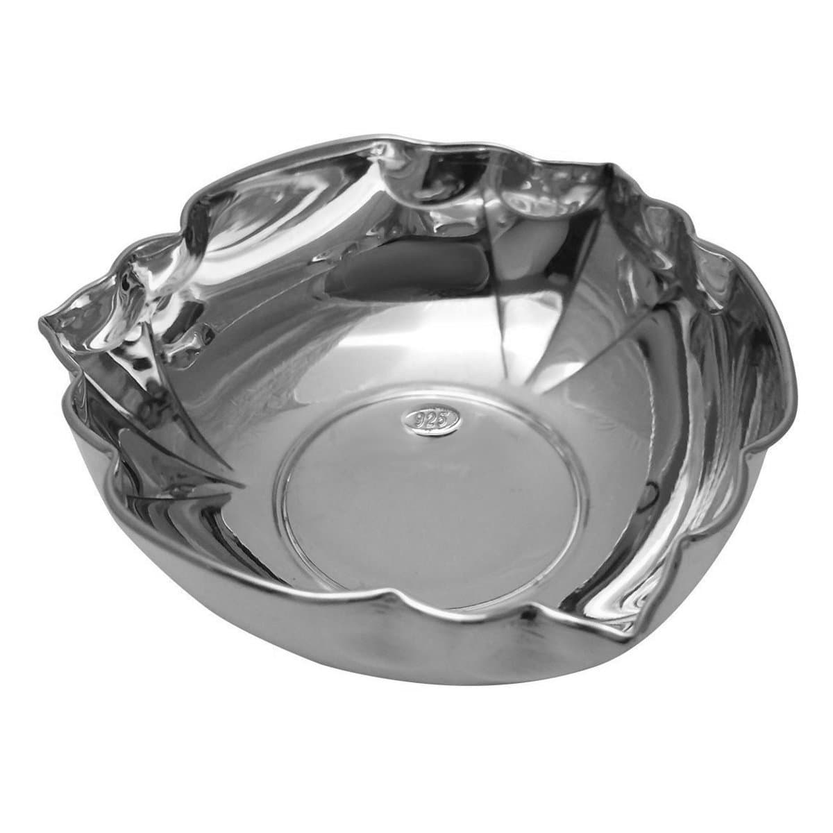 Bowl Diameter 9.5 cm 925 Sterling Silver. For Chocolates, Candy, Sweets Etc