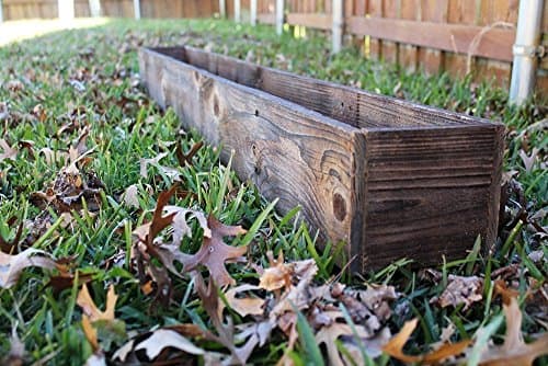 50" - 56" Rustic Planters Box (3.25-3.75"T - Short Version)
