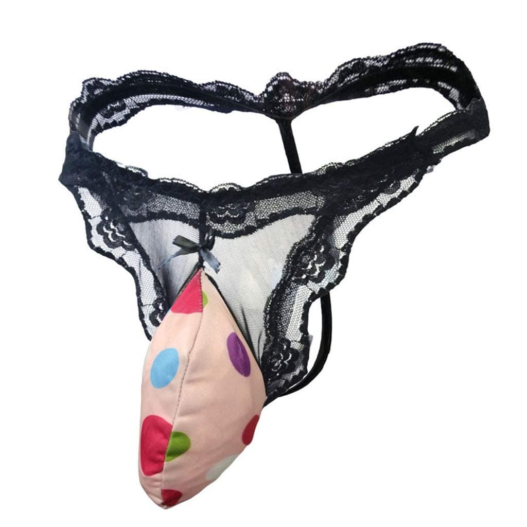 POPNINGKS Men's Fashion Sretch G-String T-Back Micro Thong Briefs Underwear Men Soft Briefs Knickers Shorts Sexy Underpants