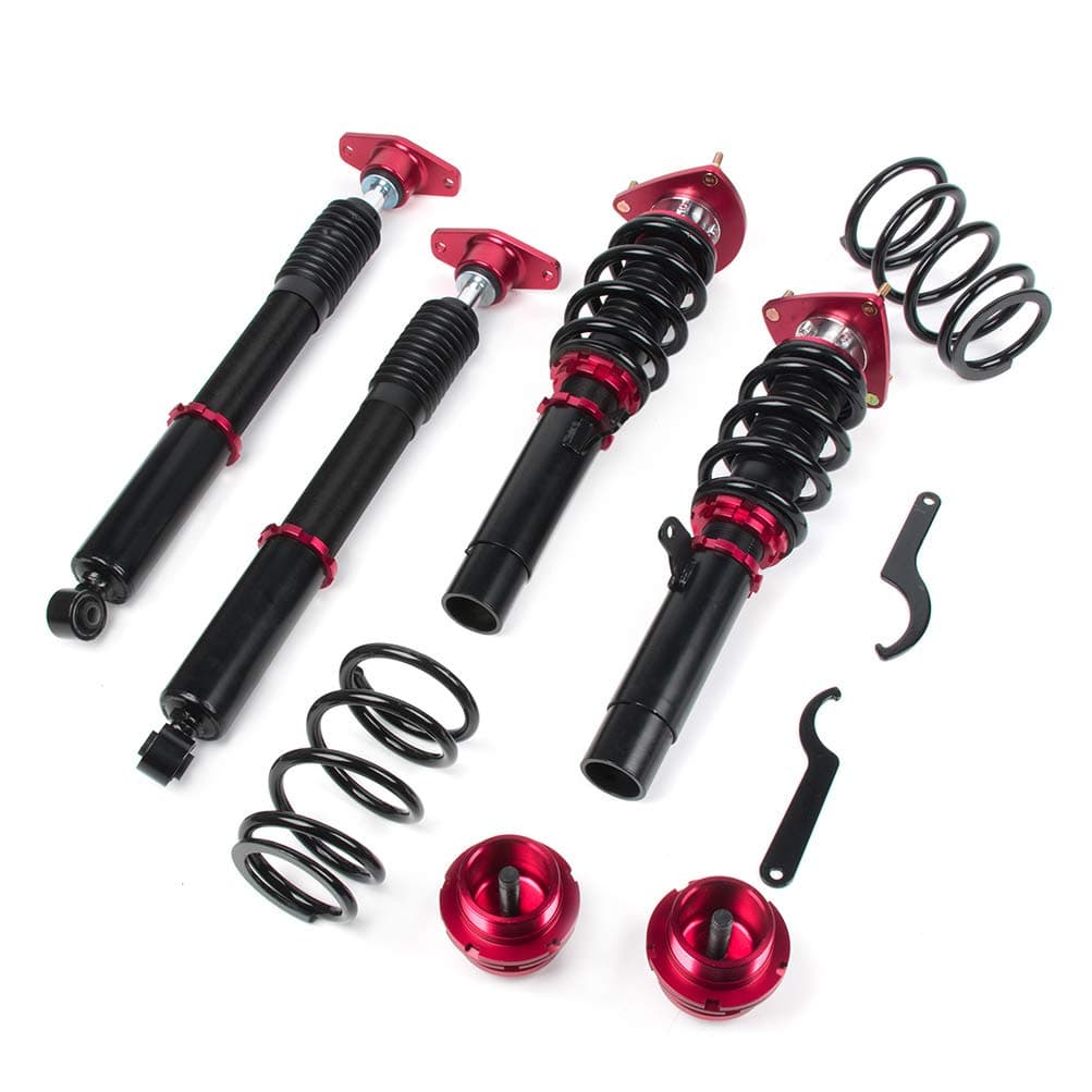 Strutstore Set of 4 Coilovers Strut Fit For 2004-2013 Mazda 3 Suspension Shock Absorber Adjustable Height