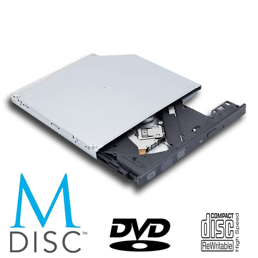 Laptop Internal DVD CD Player Optical Drive Replacement，for Lenovo IdeaPad Z40 Z41-70 Z51-70 Z50-70 Z50-75 Z500 Z510 Z580 Z710 Notebook PC, Double Layer DVD+-R RW RAM DL 24X CD-R M-Disc Burner