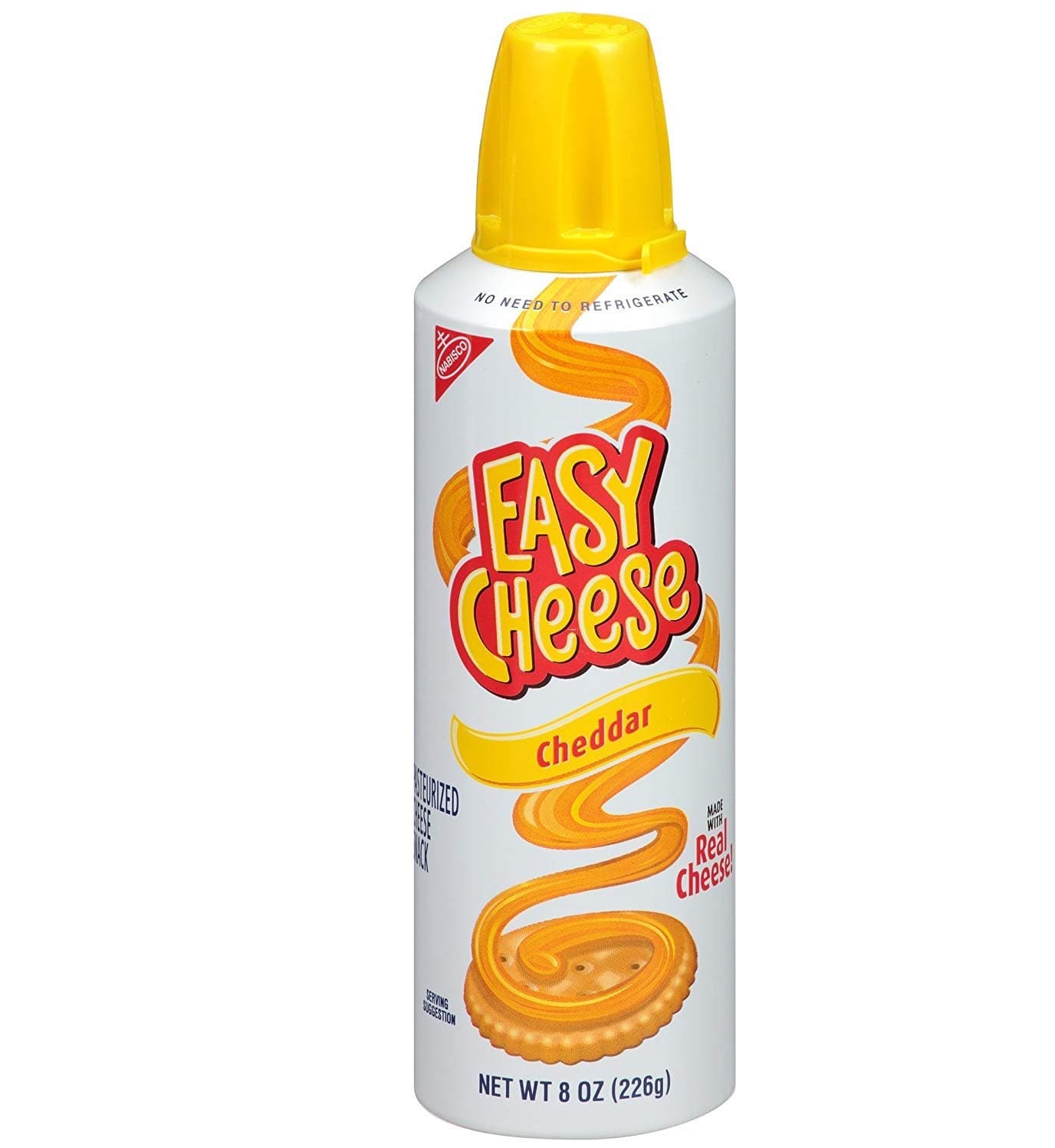 Cheddar Cheese Snack, 8 Ounce (Pack of 12), New Type