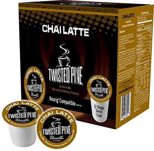 Twisted Pine Coffee Vanilla Chai Latte Single Serve - 12 ct