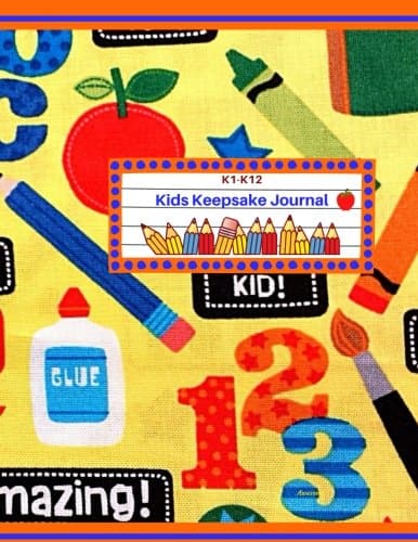Kids Keepsake Journal Awesome: Kids Keepsake Portfolio/Kids Keepsake Organizer/All about me Keepsake Journal/Keepsake Journal for Kids/School Memory ... (Kids Keepsake Journal/School Memory Books) Paperback – 29 April 2018