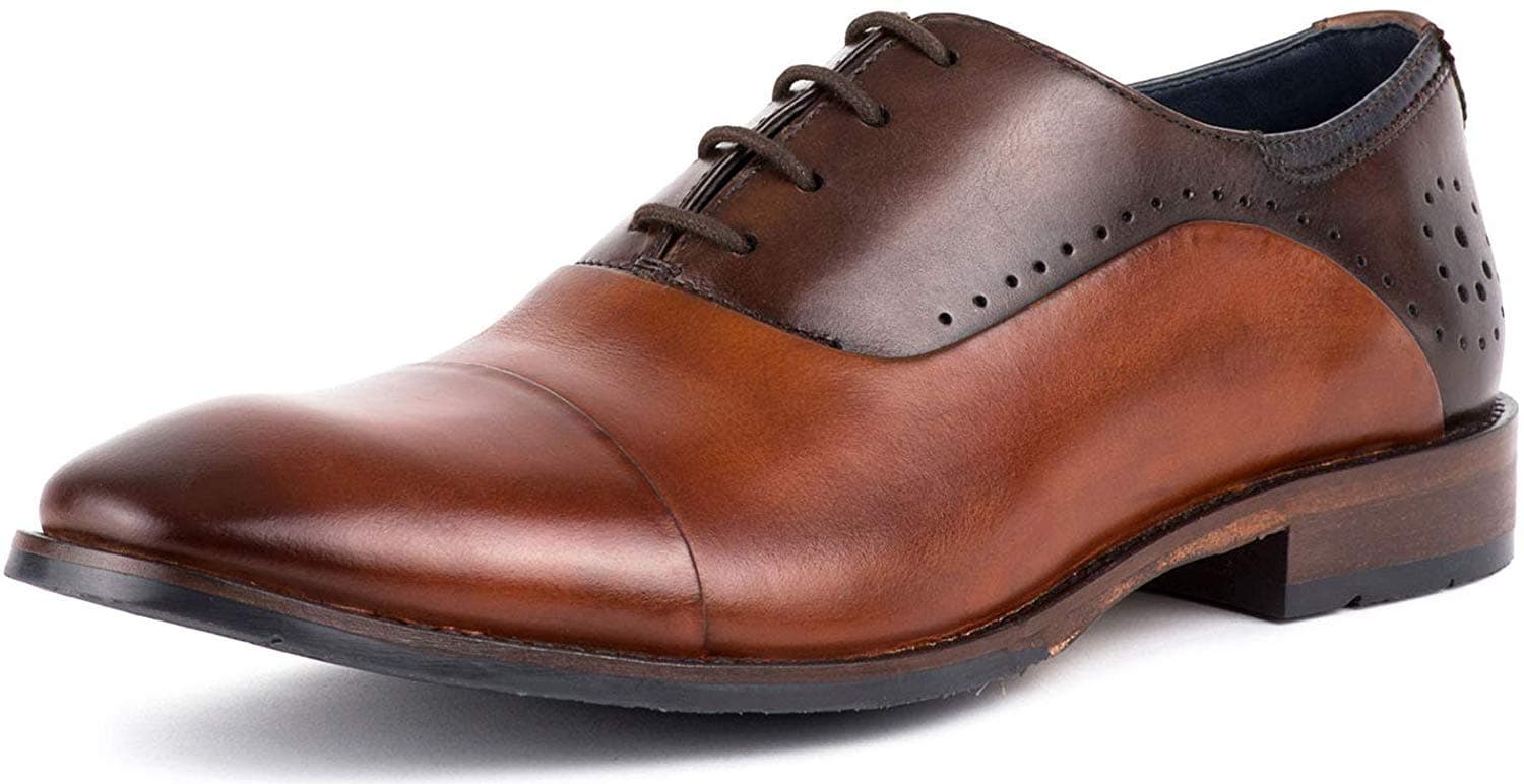 Goodwin Smith Mens Hutton Brown Tan Oxford Brogue