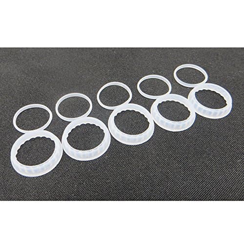5 Set Melo3 mini Glass Sealing O-Ring for Melo3 mini Tank (White)