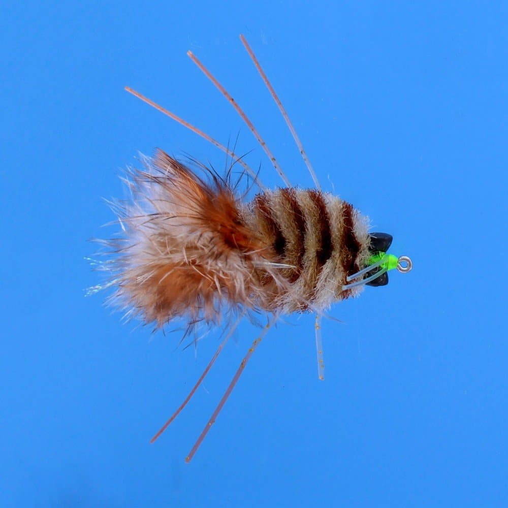 Enrico Puglisi Bonefish Permit Fly EP 3-Tone Crab Fly - 2 Pack