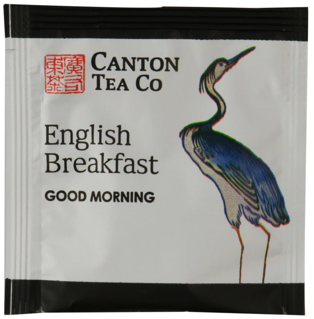 Canton Tea Wrapped Pyramids English Breakfast 50 Teabags