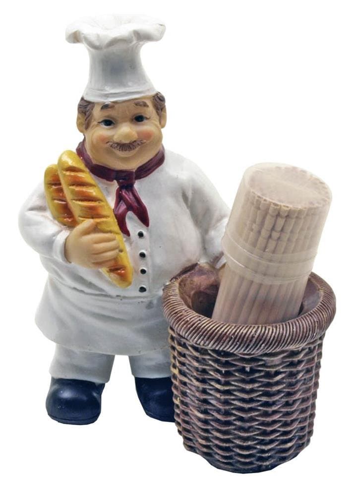 TarrKenn Chef Henri Tooth Pick Holder