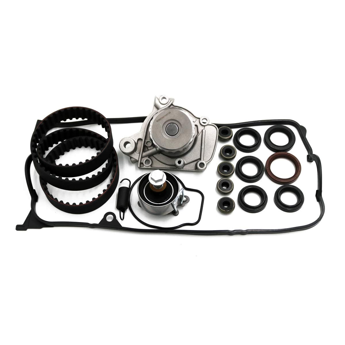 Fit 2001 2002 2003 2004 2005 HONDA CIVIC 1.7L (1668cc) SOHC L4 16V, VTEC"D17A1,D17A2,D17A6,D17A7" Engine Timing Belt Water Pump Kit W/Valve Cover Gaskets