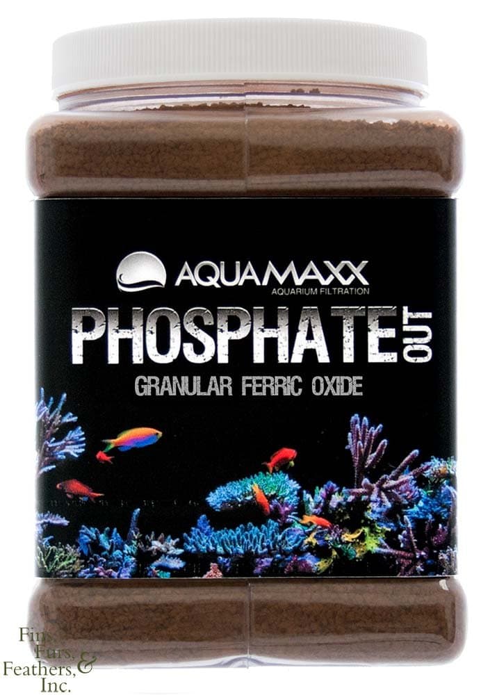 AquaMaxx Phosphate Out Granular Ferric Oxide Filter Media GFO - 2 Quart