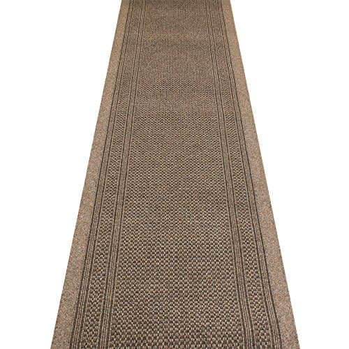 Aztec Light Brown - Long Hall & Stair Carpet Runner