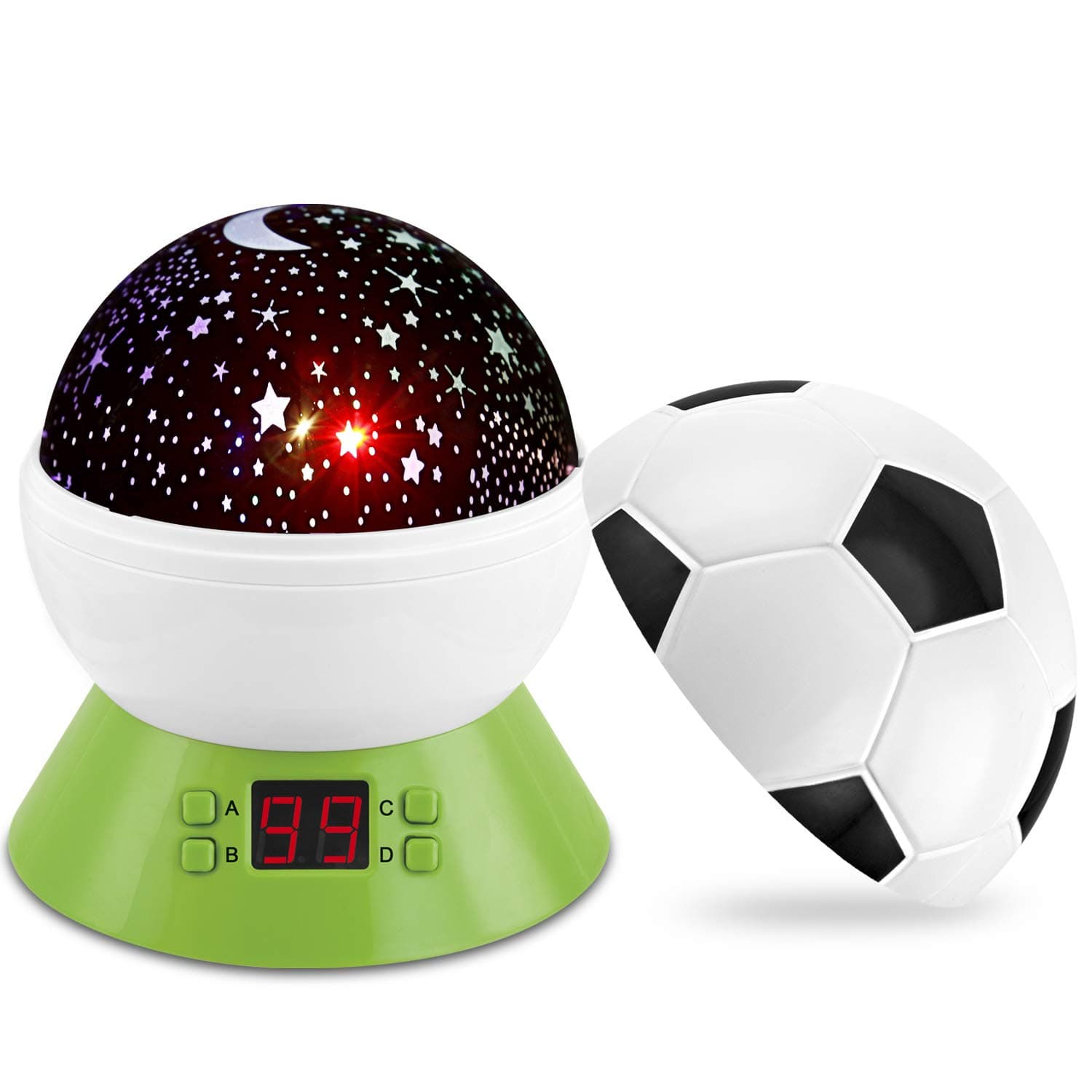 Star Sky Night Lamp for Kids Night Light Star Projector, Gifts for 1-14 Year Old Girls Boys, Timer Rotating Projection Lamp Ceiling Stars Glow in The Dark