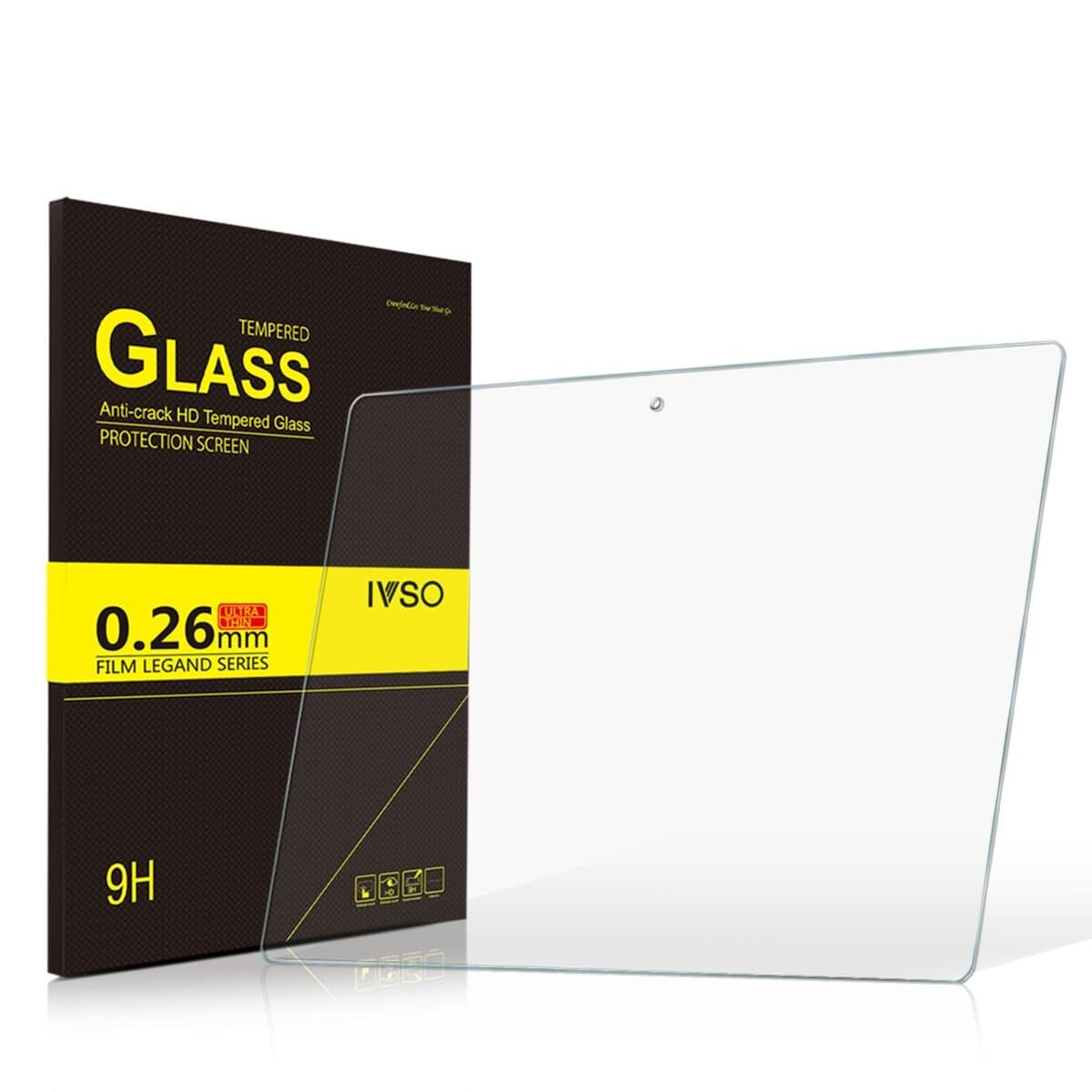 IVSO Lenovo MIIX 320 Screen Protector - Ultra-thin 9H Hardness HD Clear Premium Tempered Glass Screen Protector for Lenovo MIIX 320 Tablet(1pcs)