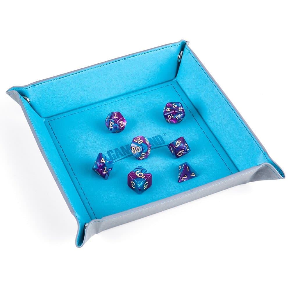 GAMELAND Dice Folding Tray, Dice Box, Dice Holder, Storage Box for for RPG Table Games Folds Flat, Fits in Board Game Box for Roleplaying RPG