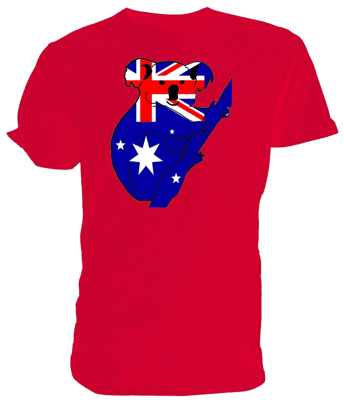 Australian Flag Koala T shirt