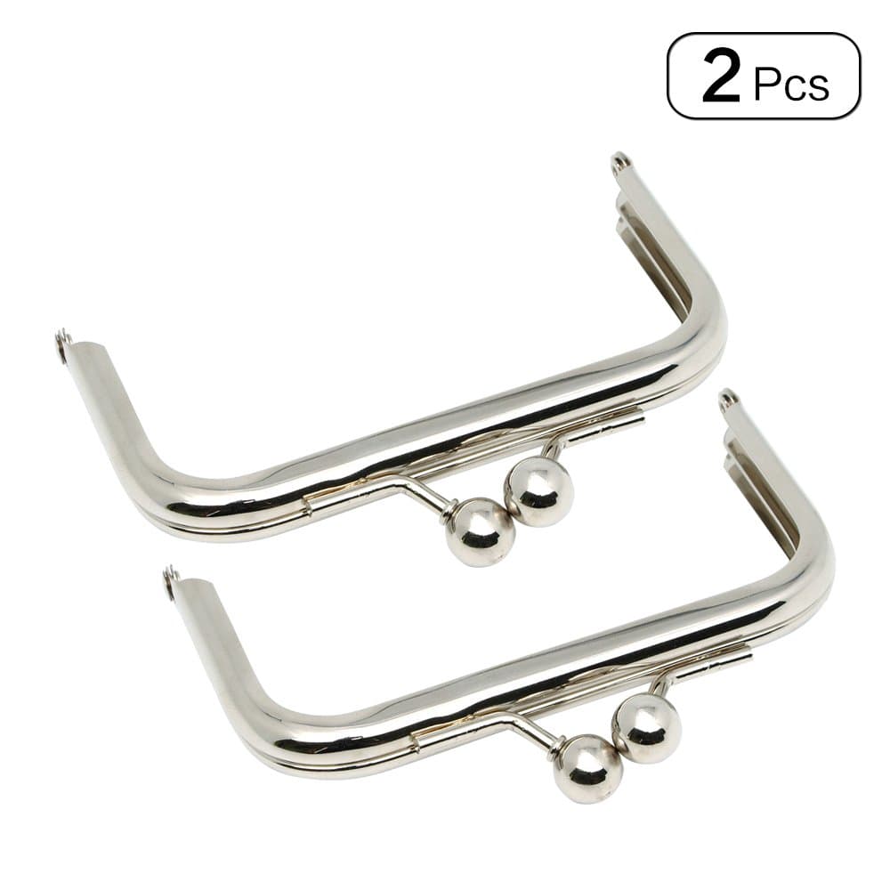 Metal Frames Snap Clasp lock ball clasp Purse Lock 2Pcs