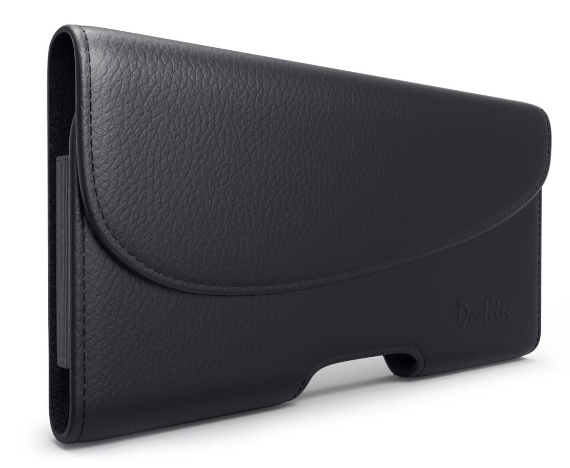 XL Size iPhone 12 Pro Max Holster iPhone Xs Max Belt Holder Belt Holster Case w/ Belt Clip Pouch Holder for Apple 12 Pro,11 Pro, Xs Max/ 8 7 6 6s Plus (Fits w/Otterbox, Lifeproof, Battery Case on)