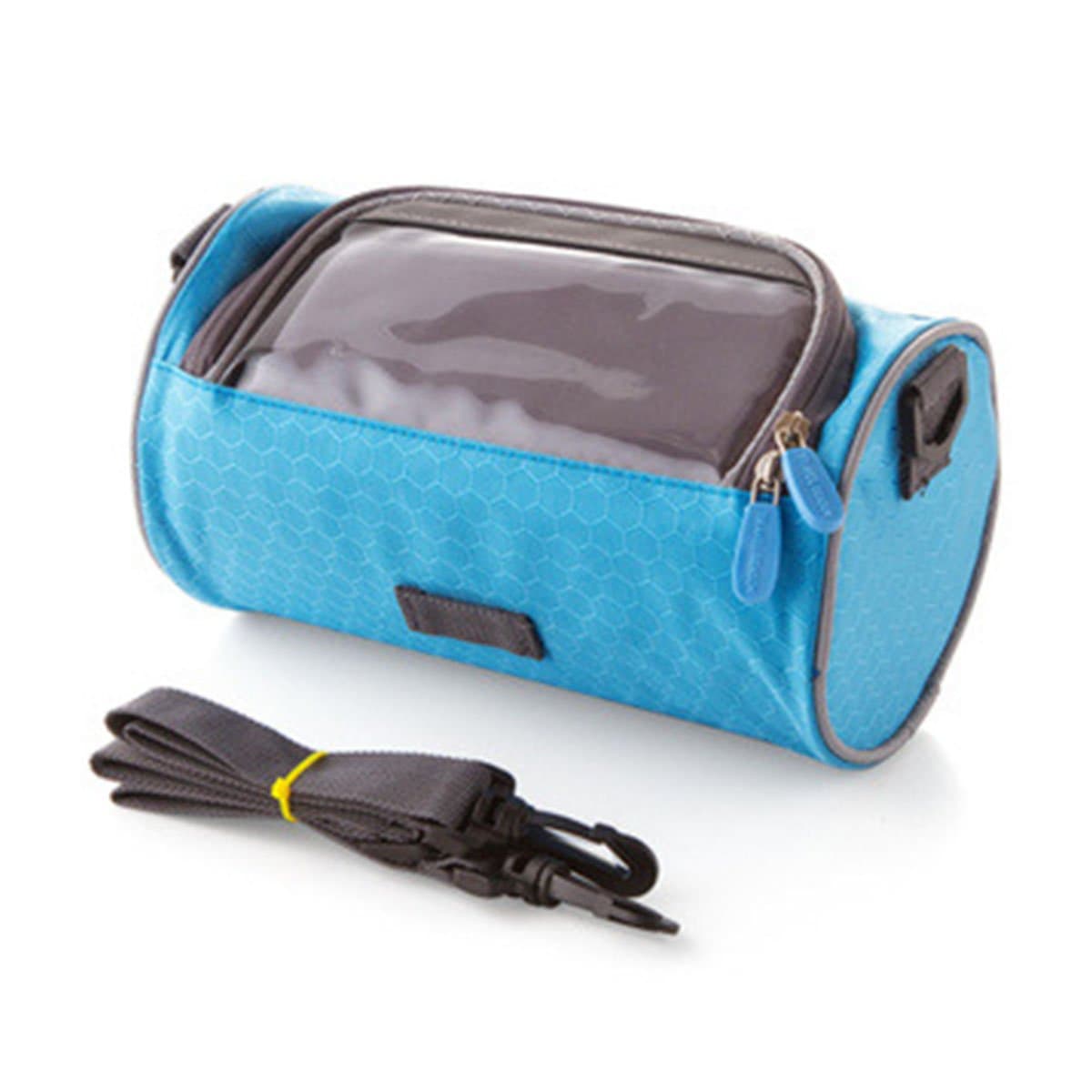 KAILIN Waterproof Bicycle Front Top Frame Tube Handlebar Bag Smartphone Storage Holder With Touchscreen transparent PVC