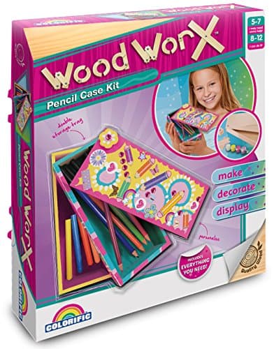 Colorific Wood Worx Pencil Case Kit