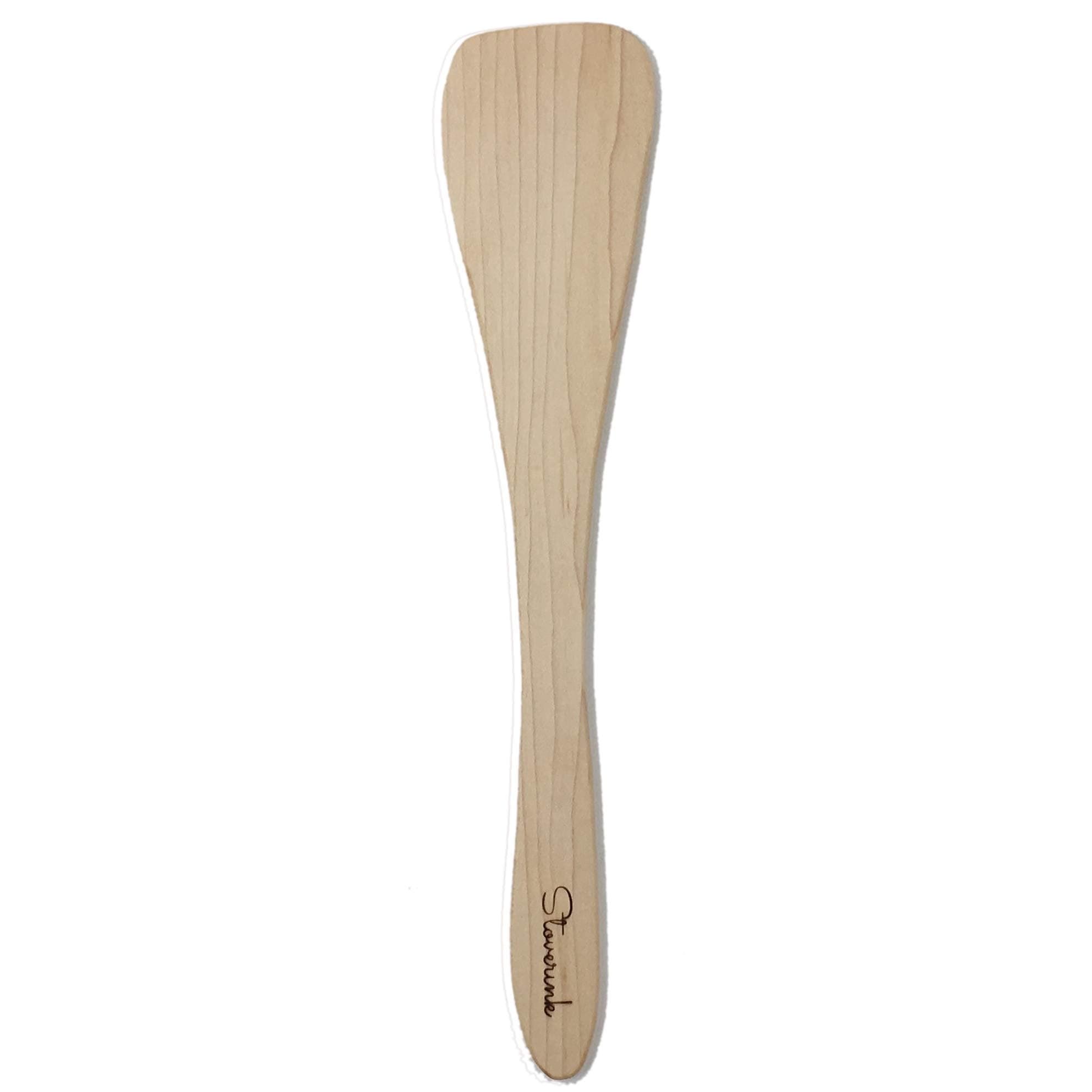 Stoverink 13.5” Handcrafted Hard White Maple Spatula