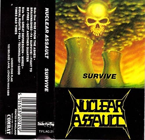 NUCLEAR ASSAULT - Survive cassette