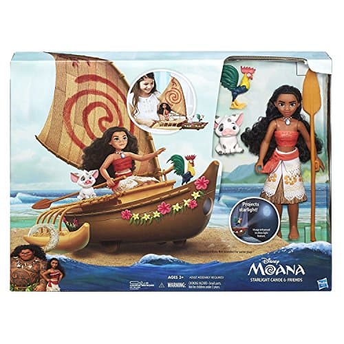 Disney - Moana Starlight Canoe and Friends