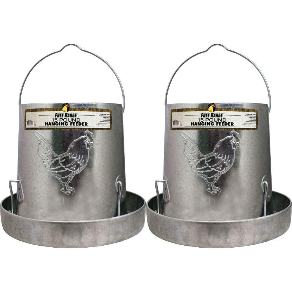 Harris Farms Double Wall Poultry Drinker, 1.8 Gal, Pack of 2