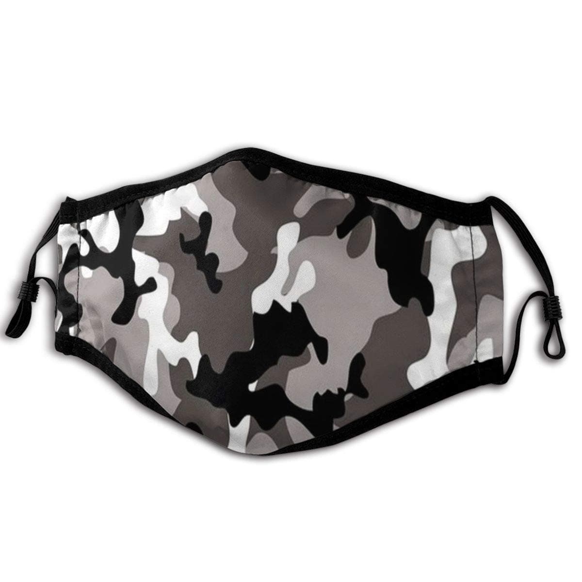 Mouth Co-vers Ouija Board Black Large Dust Face C-Over Windproof Face Shield Adjustable Ear Loop Mouth Cov-er for Adults