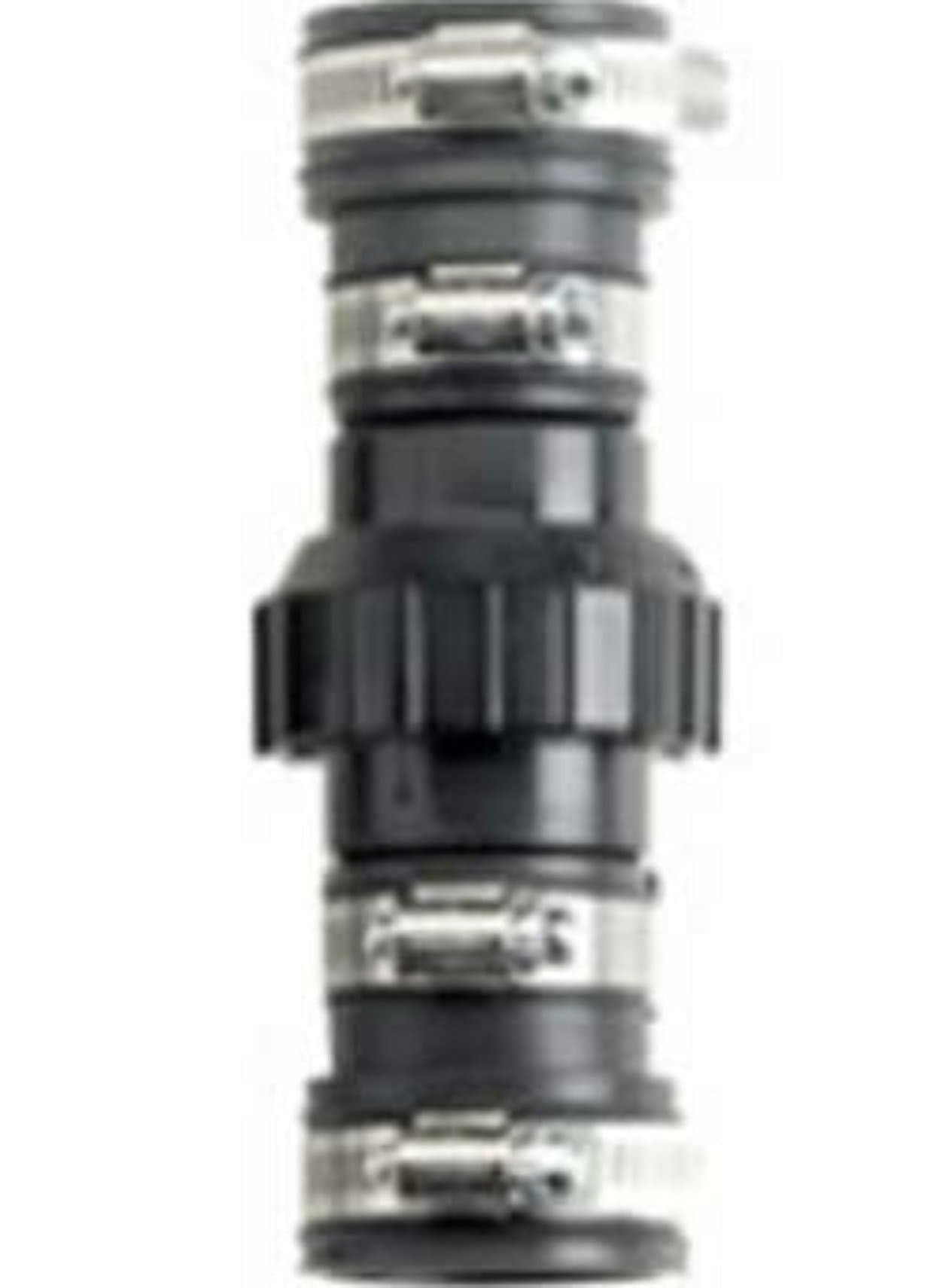 Blue Angel Pumps 57028-BLU1 1-1/2" Sump/Effluent Check Valve with 2 Convertible Fittings, 4 Hose Clamps and Adapter