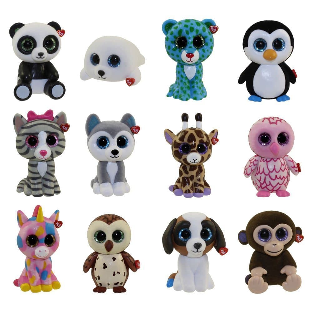 TY MINI BOO Figures - SET OF 13 - (INCLUDES MYSTERY CHASER!!)