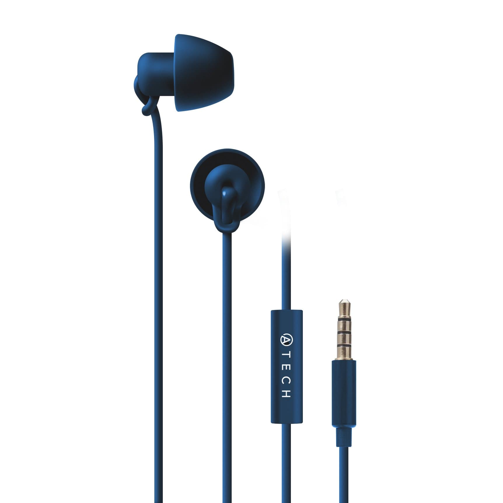 ATECH Ultra Flexible Silicon Sleeping Earbuds with Microphone Earplugs for ASMR, Insomnia, Snoring, Travel, Relaxation, Bianural