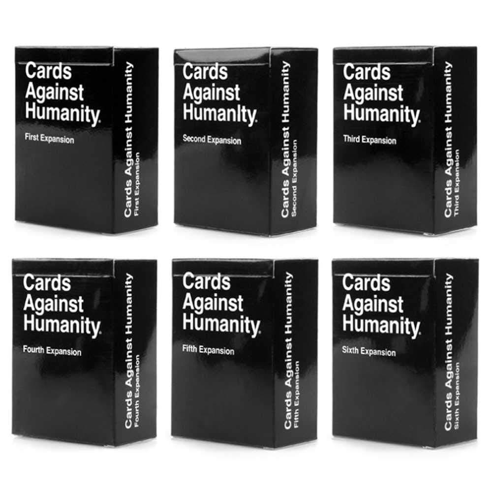 Cards Αgainst Humanity Expansion Pack Set 1 2 3 4 5 6