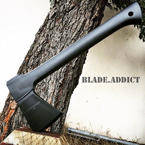 14" TOMAHAWK TACTICAL HUNTING AXE CAMPING THROWING BATTLE HATCHET SURVIVAL KNIFE