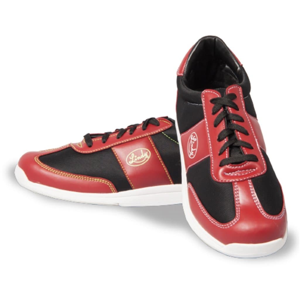 Linds BSSTHAWKUL19448 Bowling Shoes, Red/Black