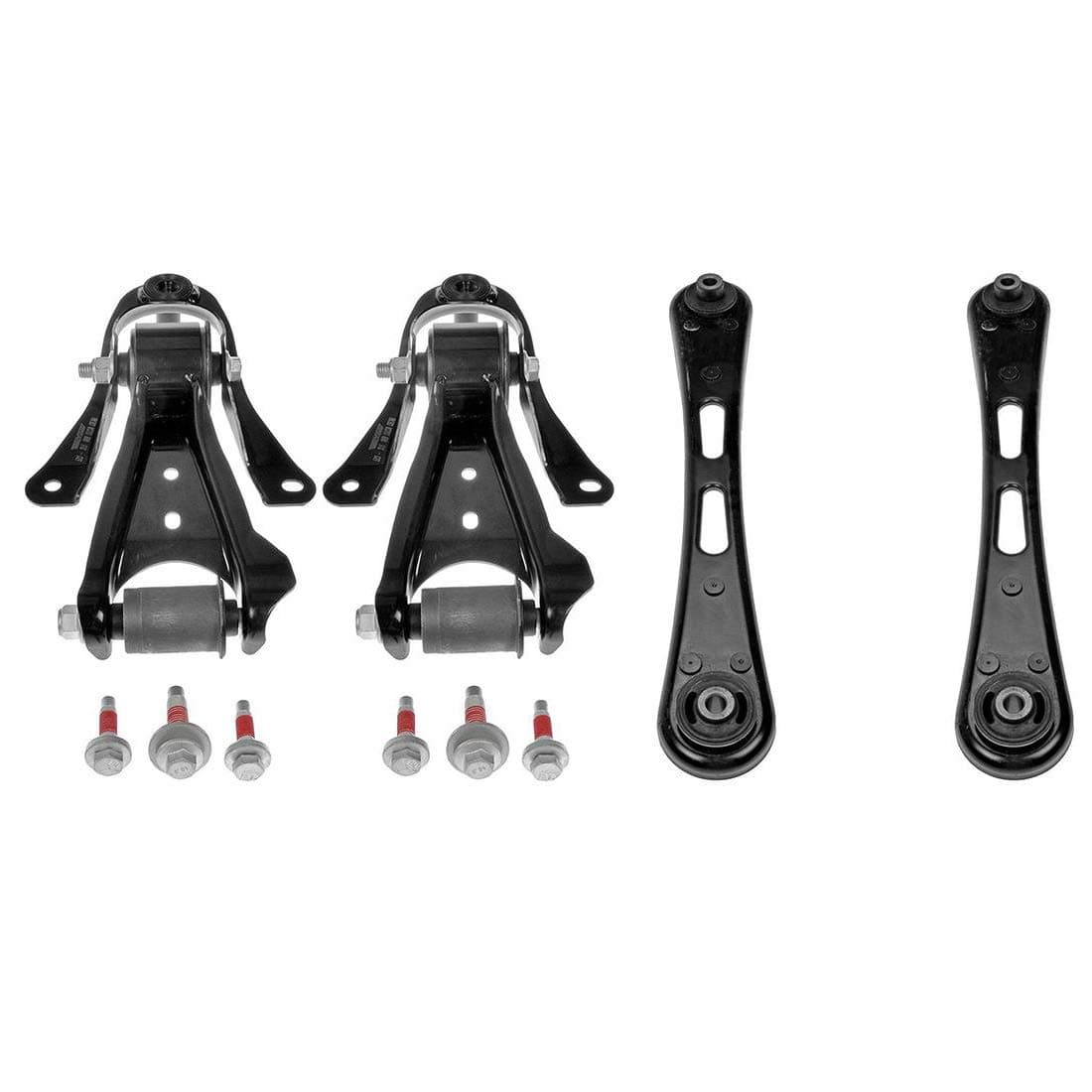 AutoDN 4 PCS Rear Upper and Lower LH RH Control Arm For 2005-2006 Ford Mustang