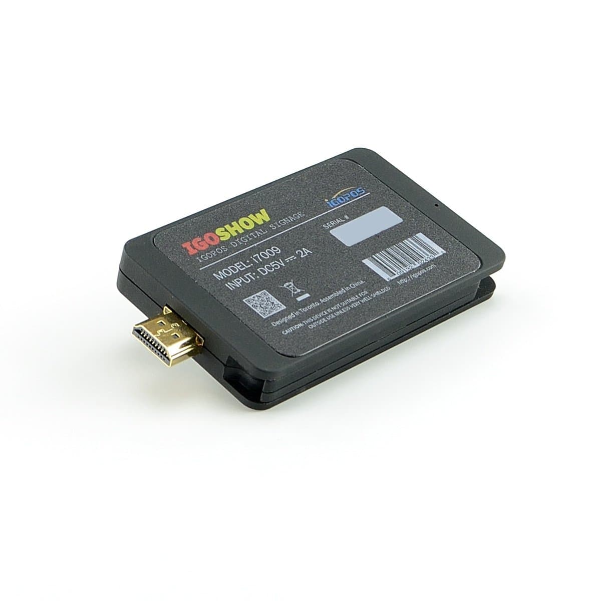 iGoShow Digital Signage Device - 1080p - WiFi - Smart phone controlled - Cloud based server - Perfect for restaurants, fast food chains, and retail stores!