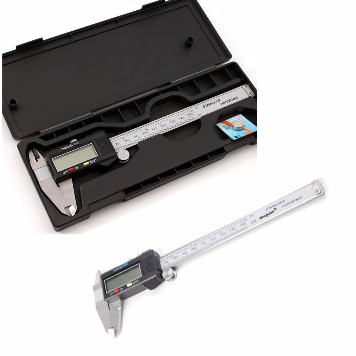 Drillpro 150mm / 6" Digital Vernier Caliper with LCD Display