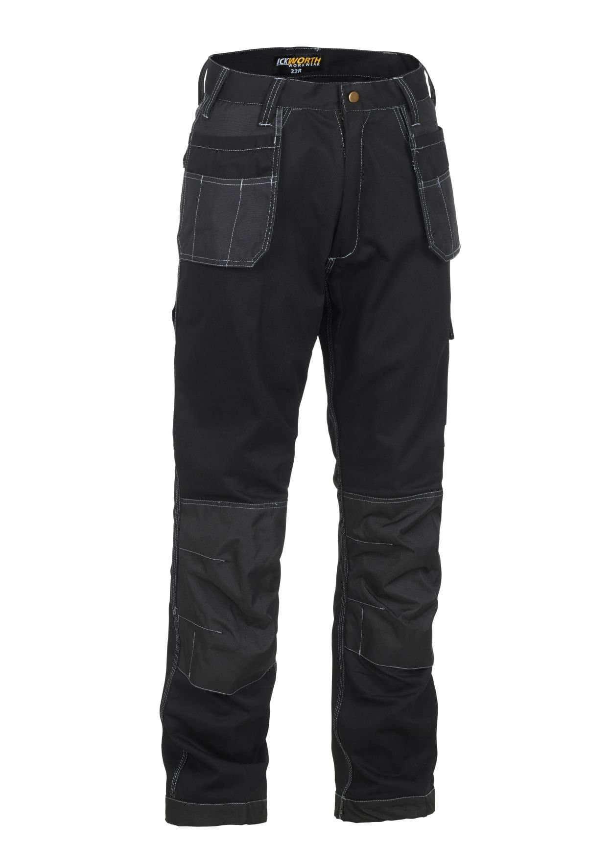 Mens Heavy Duty Work Trousers Multi Pocket Trade Extreme Pro Pants Triple Stitched Workwear Adults